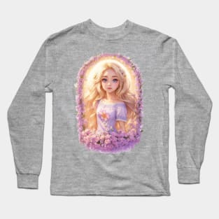 Princess Rapunzel as Aphrodite Long Sleeve T-Shirt
